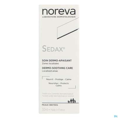 Sie sehen eine Packung Noreva Sedax Creme 30ml, Produktbild: 02 Noreva Sedax Creme 30ml, A-Nr.: 2634105 - 02