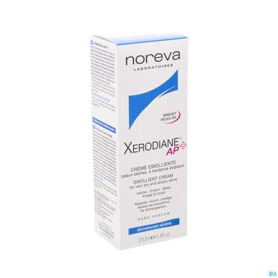 Sie sehen eine Packung Noreva Xerodiane Ap+ Creme Tube 200ml, Produktbild: 02 Noreva Xerodiane Ap+ Creme Tube 200ml, A-Nr.: 4606805 - 02