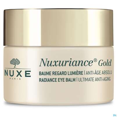 Sie sehen eine Packung Nuxe Nuxuriance Anti-aging Intensiv Gold Augen Balsam 15ml, Produktbild: 05 Nuxe Nuxuriance Anti-aging Intensiv Gold Augen Balsam 15ml, A-Nr.: 5267601 - 05