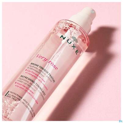 Sie sehen eine Packung Nuxe Very Rose Tonic Mist 200ml, Produktbild: 04 Nuxe Very Rose Tonic Mist 200ml, A-Nr.: 5301350 - 04