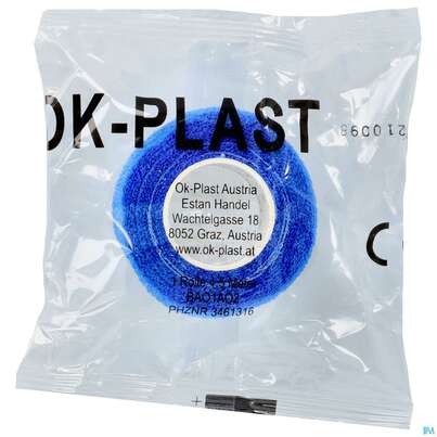 Ok-plast Pflaster +fingerverband 4,5mx2,5cm Blau 1st, A-Nr.: 3461345 - 01