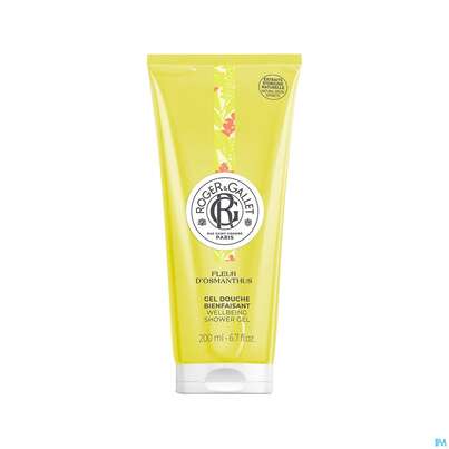 Sie sehen eine Packung Roger & Gallet Fleur D Osmanthus Showergel 200ml, Produktbild: 04 Roger & Gallet Fleur D Osmanthus Showergel 200ml, A-Nr.: 5669742 - 04