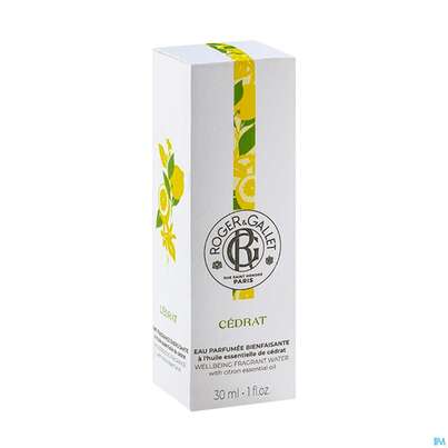 Roger&amp;gallet Cédrat Duftendes Wohlfühl-wasser 30ml, A-Nr.: 5668837 - 04