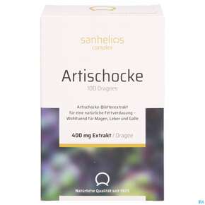 Artischocken Dragees Sanhelios Nr.62020 100st, A-Nr.: 2478007 - 01