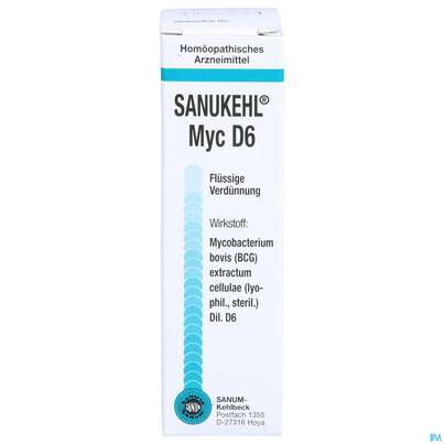 Sanukehl Myc Tropfen D6 10ml, A-Nr.: 2483617 - 01