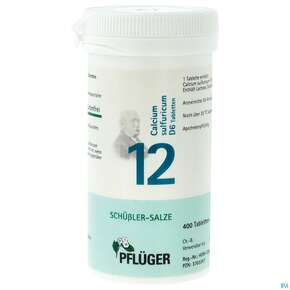 Schuess 12 Calc Sulf D 6 Pflu 100g, A-Nr.: 3703357 - 01