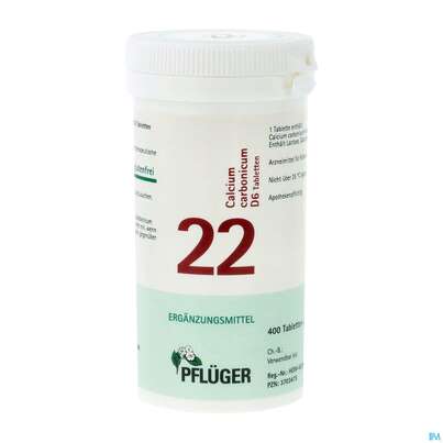 Schuess 22 Calc Carb D 6 Pflu 100g, A-Nr.: 3703475 - 02