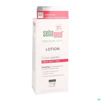 Sebamed Trockene Haut Urea/10% Lotion Parfuemfrei Spender 400ml, A-Nr.: 4084933 - 03