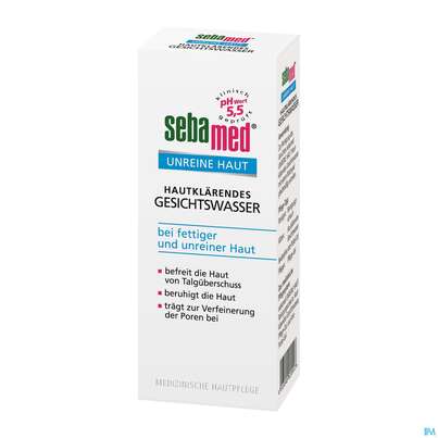 Sebamed Unreine Haut Gesichtswasser 200ml, A-Nr.: 4065025 - 02