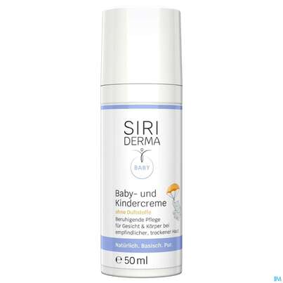 Siriderma Baby- Und Kindercreme 50ml, A-Nr.: 4022458 - 01