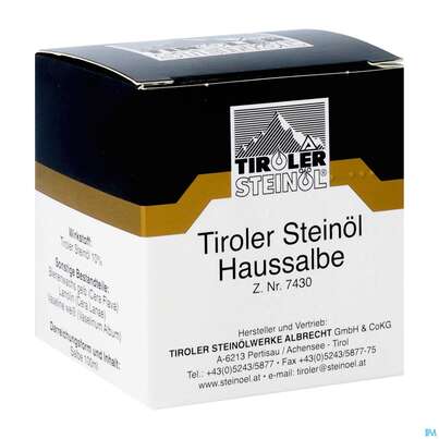 Tiroler Steinoel Haussalbe 100ml, A-Nr.: 0143952 - 02