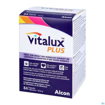 Vitalux Plus Kapseln 84st, A-Nr.: 5713704 - 02