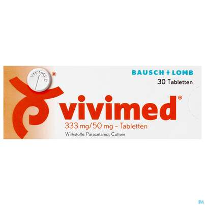 Vivimed Tabl 333mg/50mg 30st, A-Nr.: 3902476 - 01