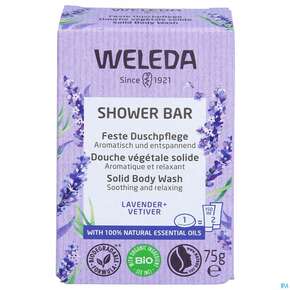 Weleda Feste Duschpflege Lavender +vetiver 75g, A-Nr.: 5565250 - 01