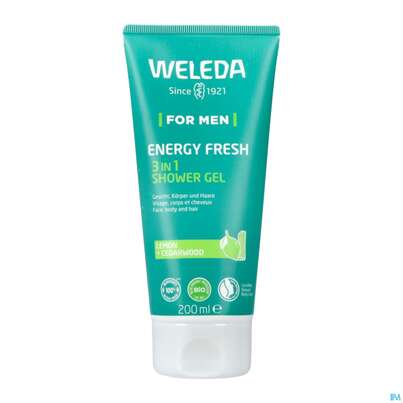 Weleda For Men 3in1 Shower Gel Energy Fresh 200ml, A-Nr.: 5740032 - 01