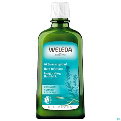 Sie sehen eine Packung Weleda Rosmarin Aktivierungsbad 200ml, Produktbild: 06 Weleda Rosmarin Aktivierungsbad 200ml, A-Nr.: 5034469 - 06