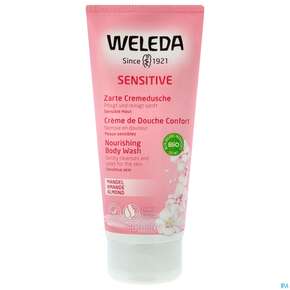 Weleda Sensitive/zarte Cremedusche Mandel 200ml, A-Nr.: 4286341 - 01