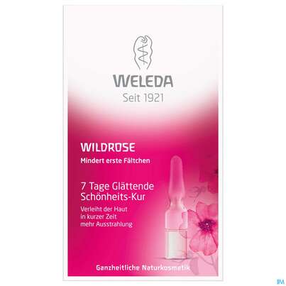 Weleda Wildrose 7 Tage Glaettende Schoenheits-kur 7st, A-Nr.: 4252129 - 01